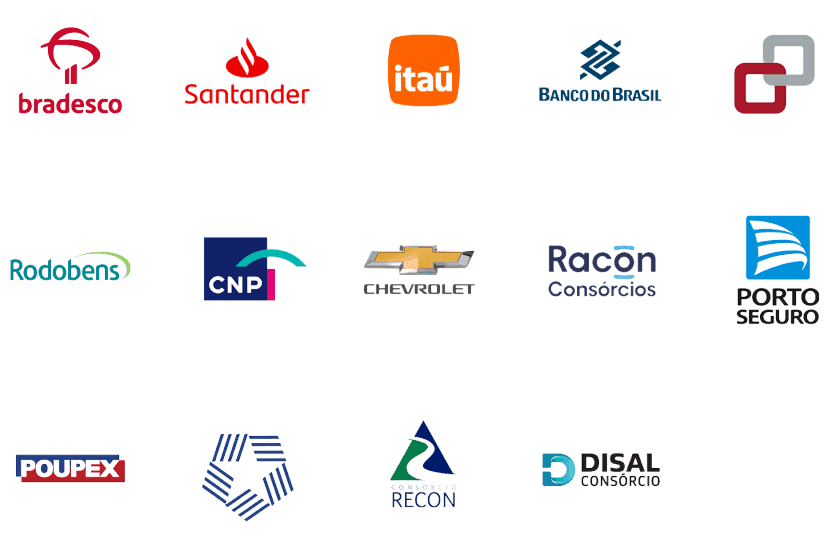 Parceiros - Administradoras de consórcio parceiras do Grupo C3 Consórcios